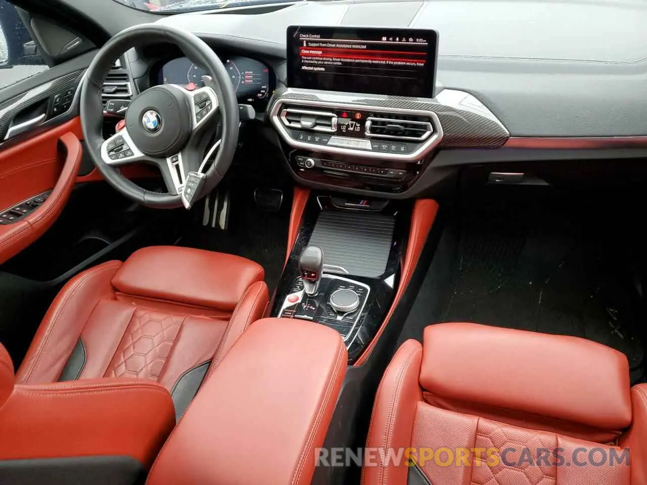 8 fotografías del automóvil dañado 5YM23EC08N9M55780 BMW X4 M 2022
