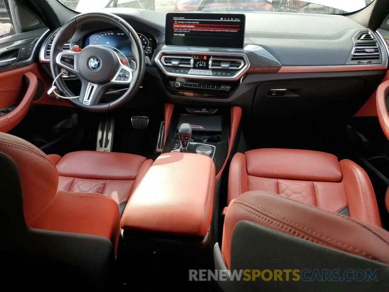 8 fotografías del automóvil dañado 5YM23EC00P9S11365 BMW X4 M 2023