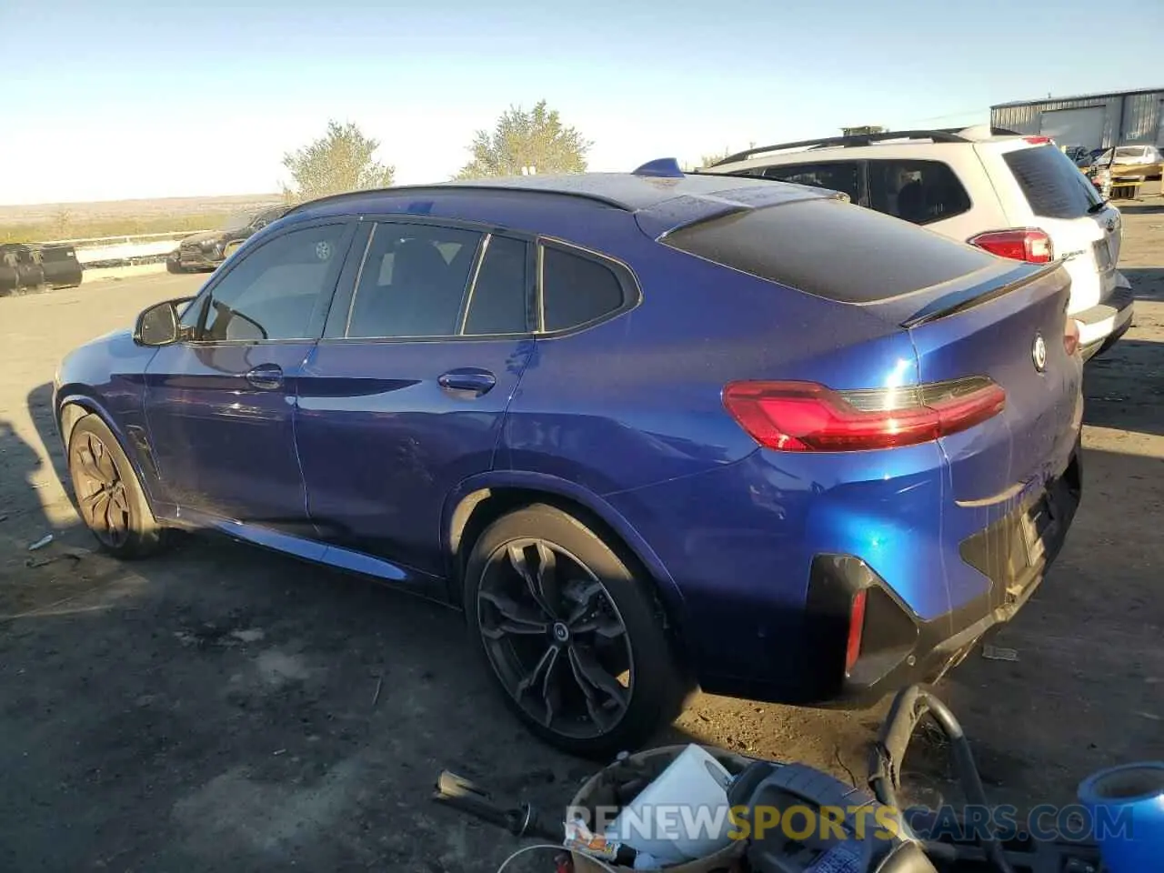 2 fotografías del automóvil dañado 5YM23EC08P9P65351 BMW X4 M 2023