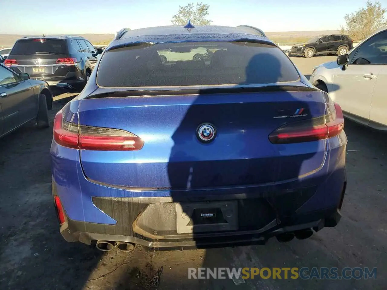 6 fotografías del automóvil dañado 5YM23EC08P9P65351 BMW X4 M 2023