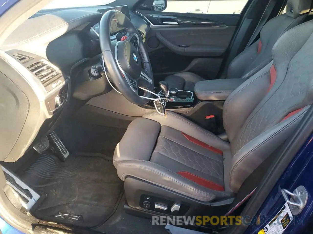 7 fotografías del automóvil dañado 5YM23EC08P9P65351 BMW X4 M 2023