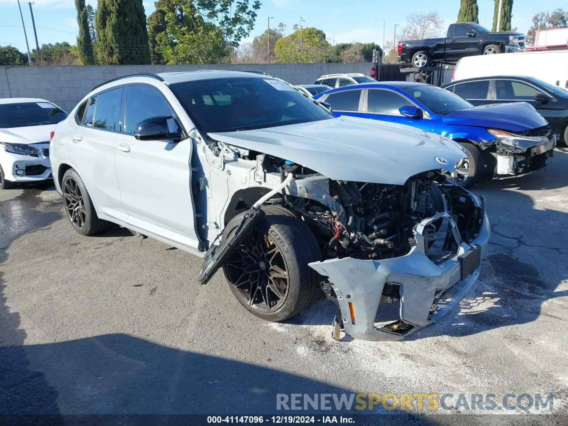 1 fotografías del automóvil dañado 5YM23EC0XP9P23425 BMW X4 M 2023