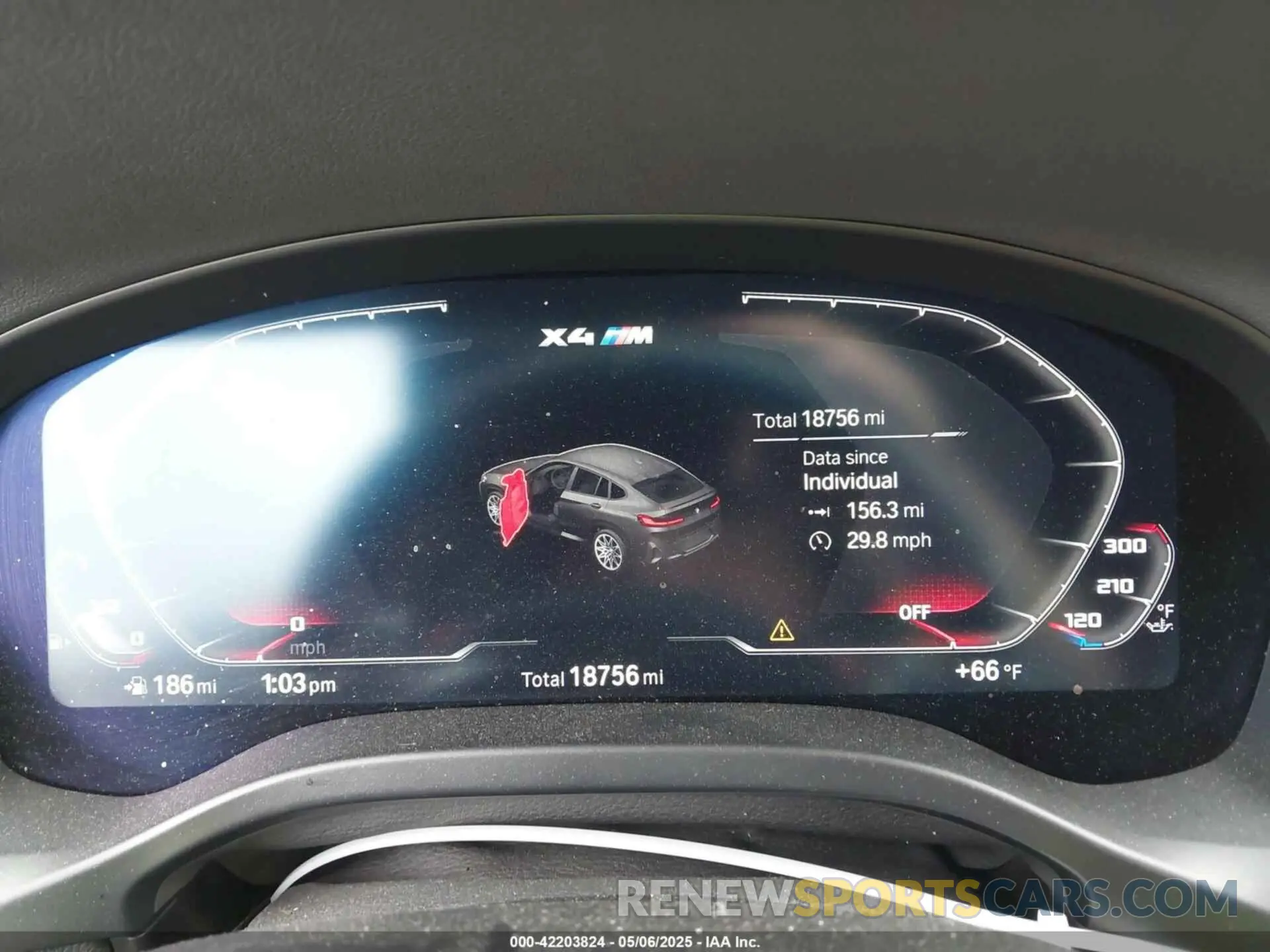 7 fotografías del automóvil dañado 5YM23EC01R9U95351 BMW X4 M 2024