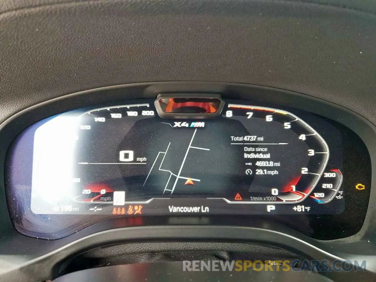 9 fotografías del automóvil dañado 5YM23EC04R9X37341 BMW X4 M 2024