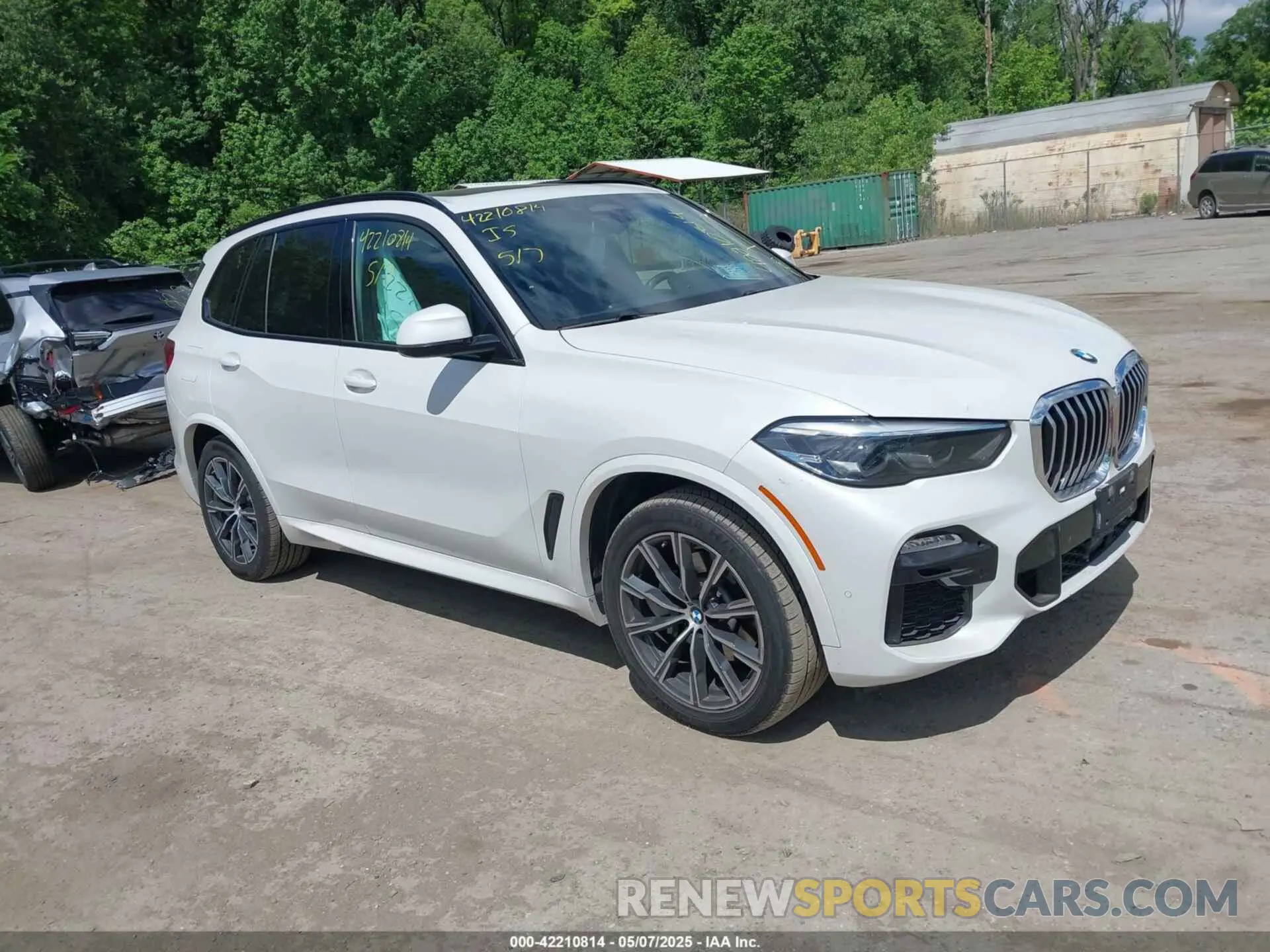 1 fotografías del automóvil dañado 5UXCR6C50KLK80354 BMW X5 2019