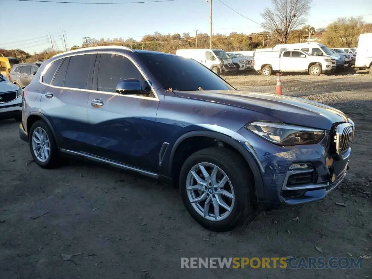4 fotografías del automóvil dañado 5UXCR6C50KLK88924 BMW X5 2019