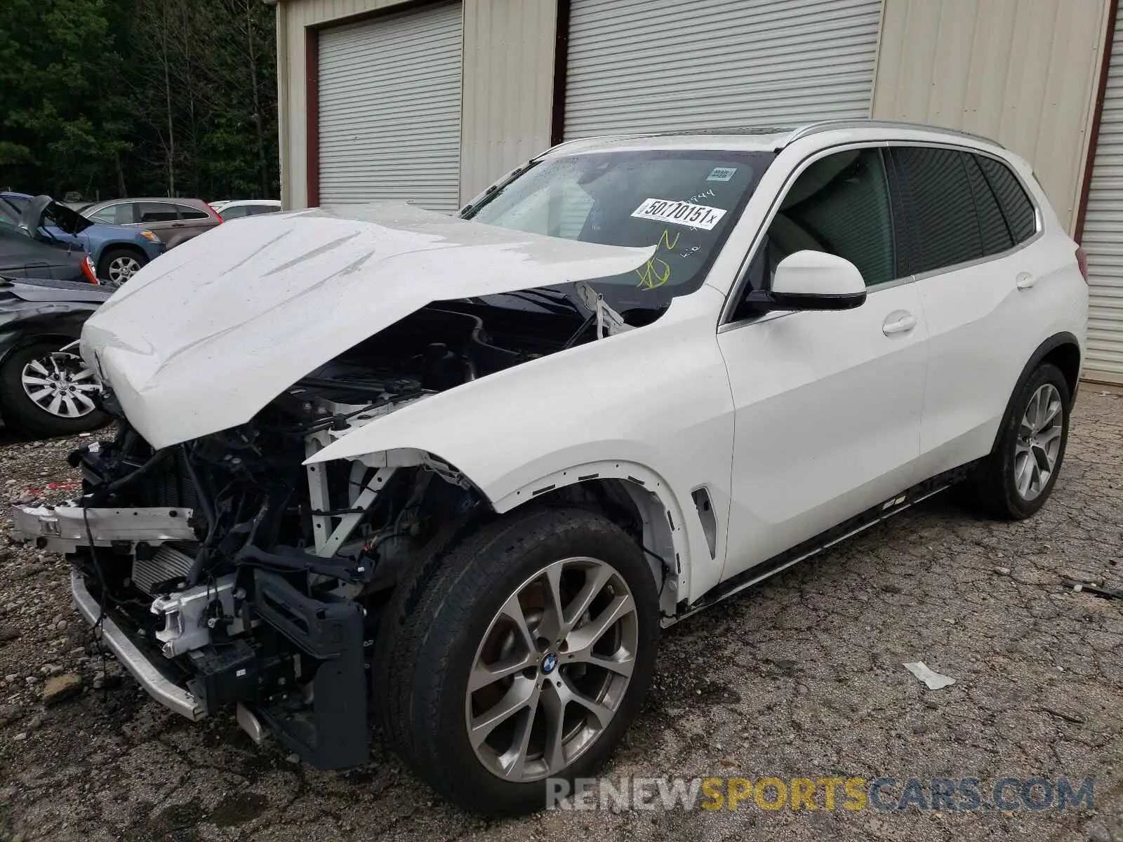 2 fotografías del automóvil dañado 5UXCR6C50KLL13532 BMW X5 2019