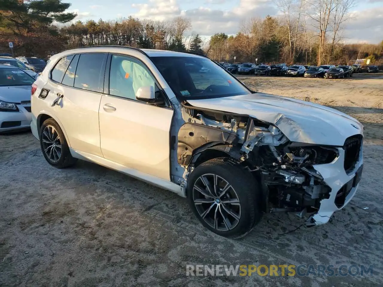 4 fotografías del automóvil dañado 5UXCR6C50KLL38348 BMW X5 2019