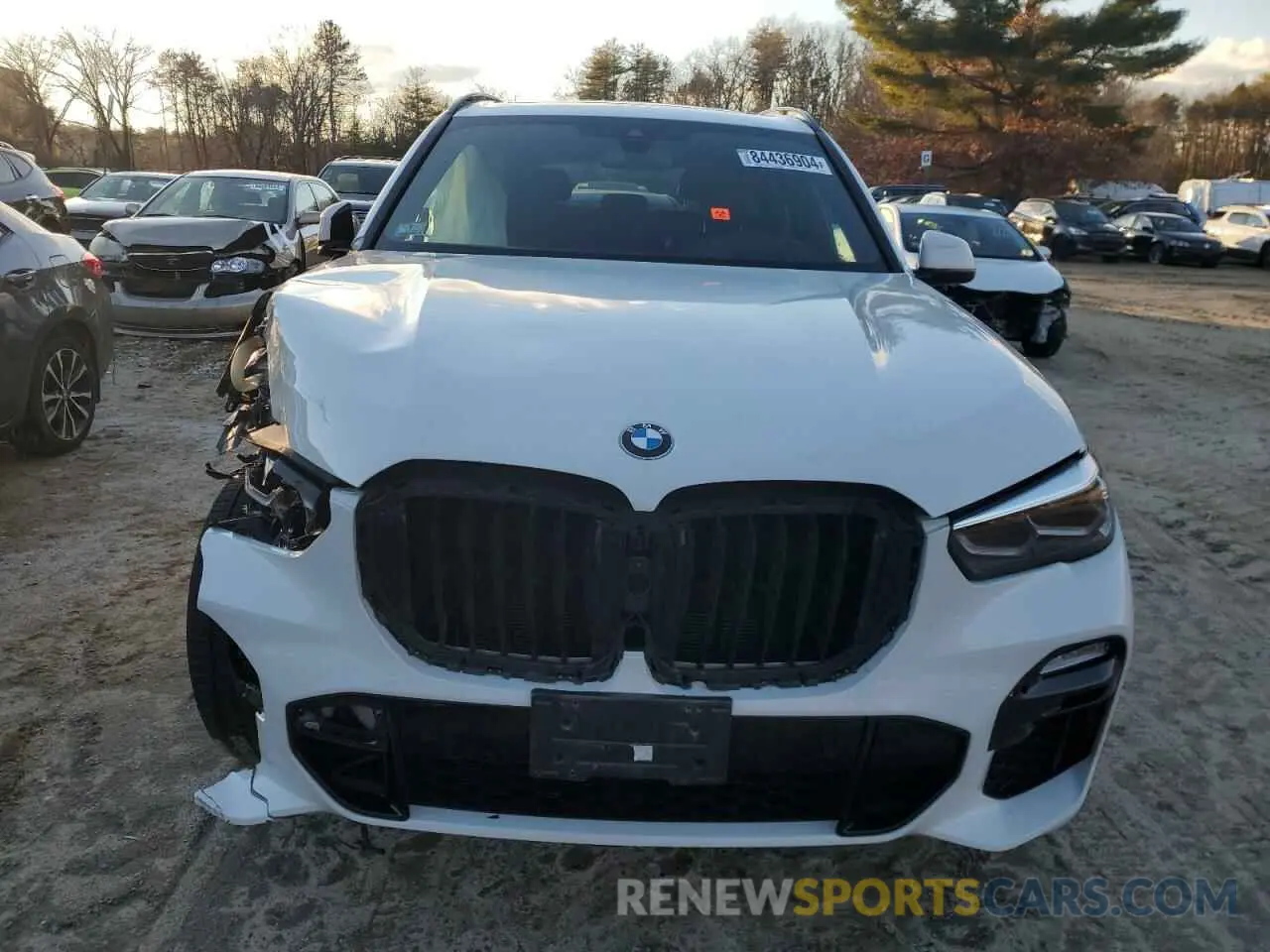 5 fotografías del automóvil dañado 5UXCR6C50KLL38348 BMW X5 2019