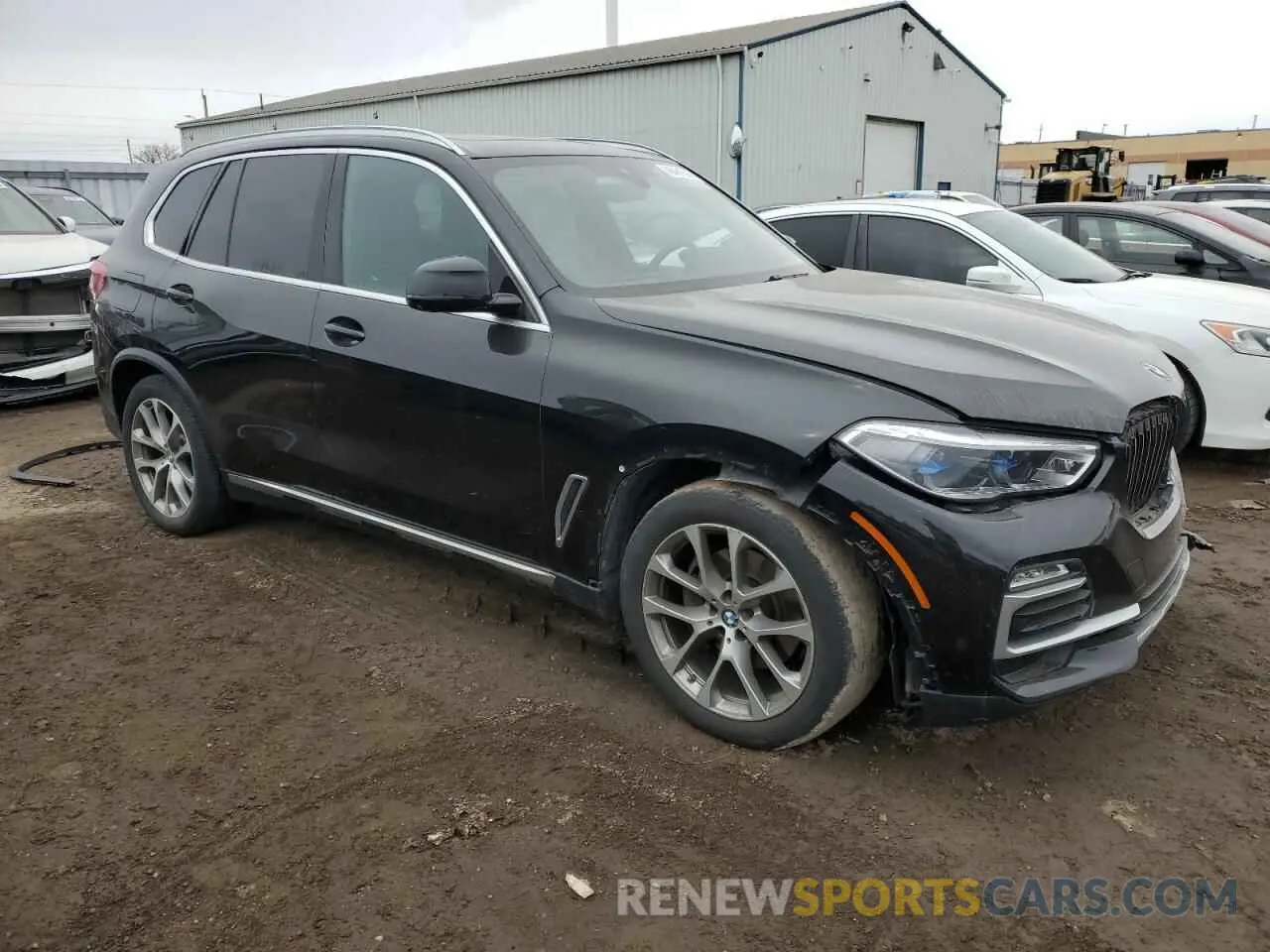 4 fotografías del automóvil dañado 5UXCR6C50KLL64979 BMW X5 2019