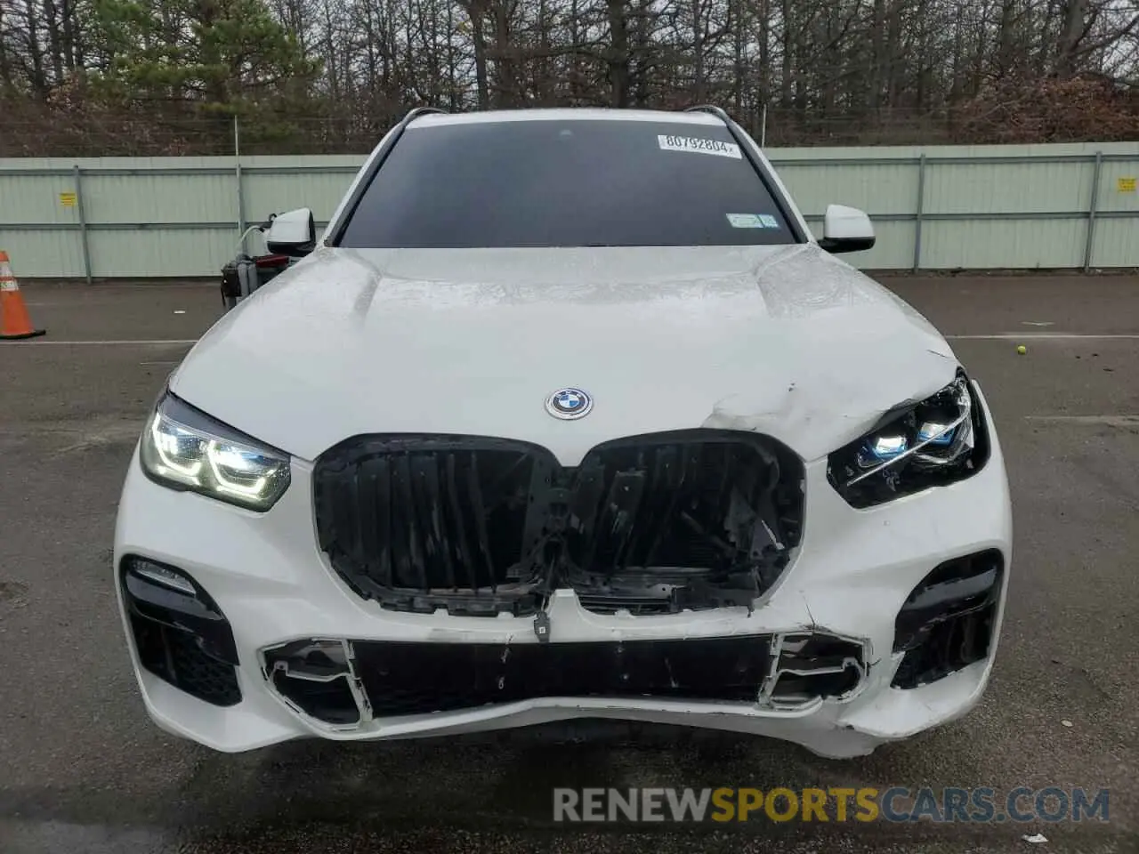 5 fotografías del automóvil dañado 5UXCR6C51KLL31411 BMW X5 2019