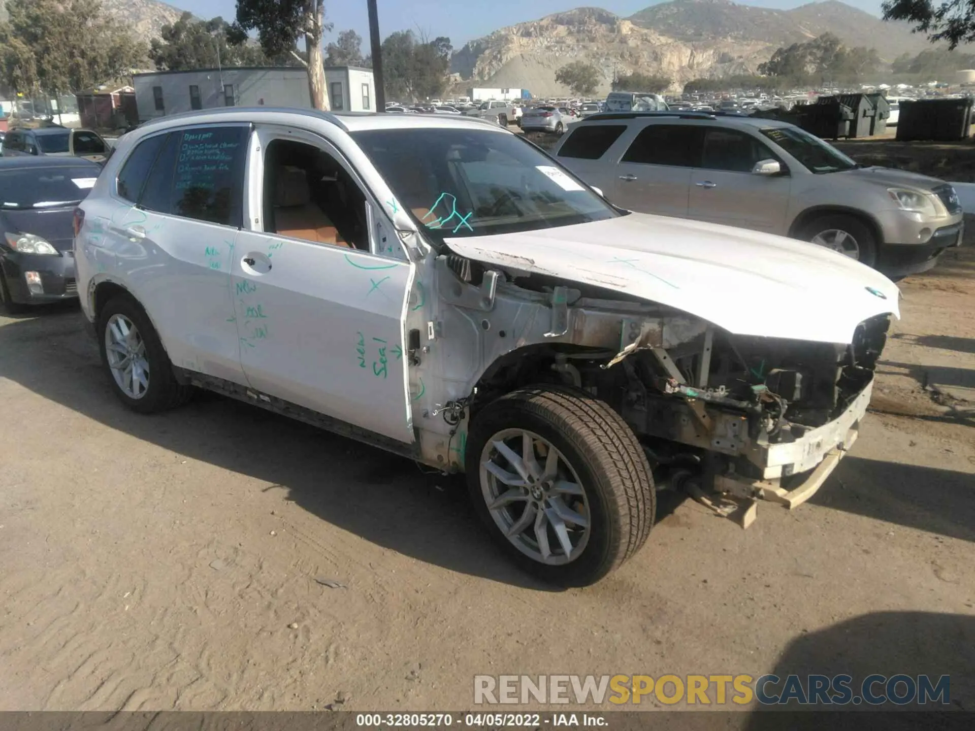 1 fotografías del automóvil dañado 5UXCR6C52KLK85412 BMW X5 2019