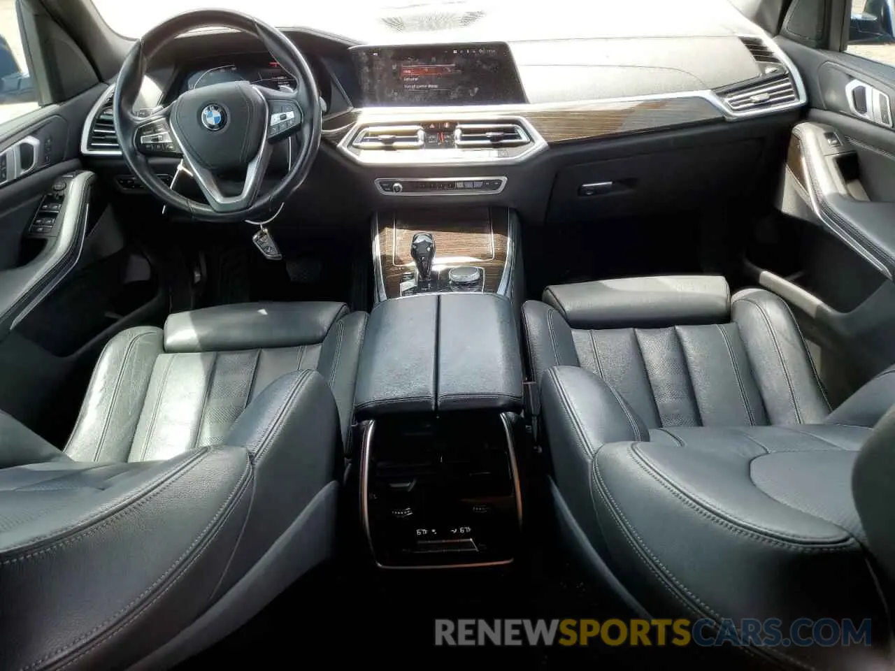 8 fotografías del automóvil dañado 5UXCR6C52KLL01351 BMW X5 2019