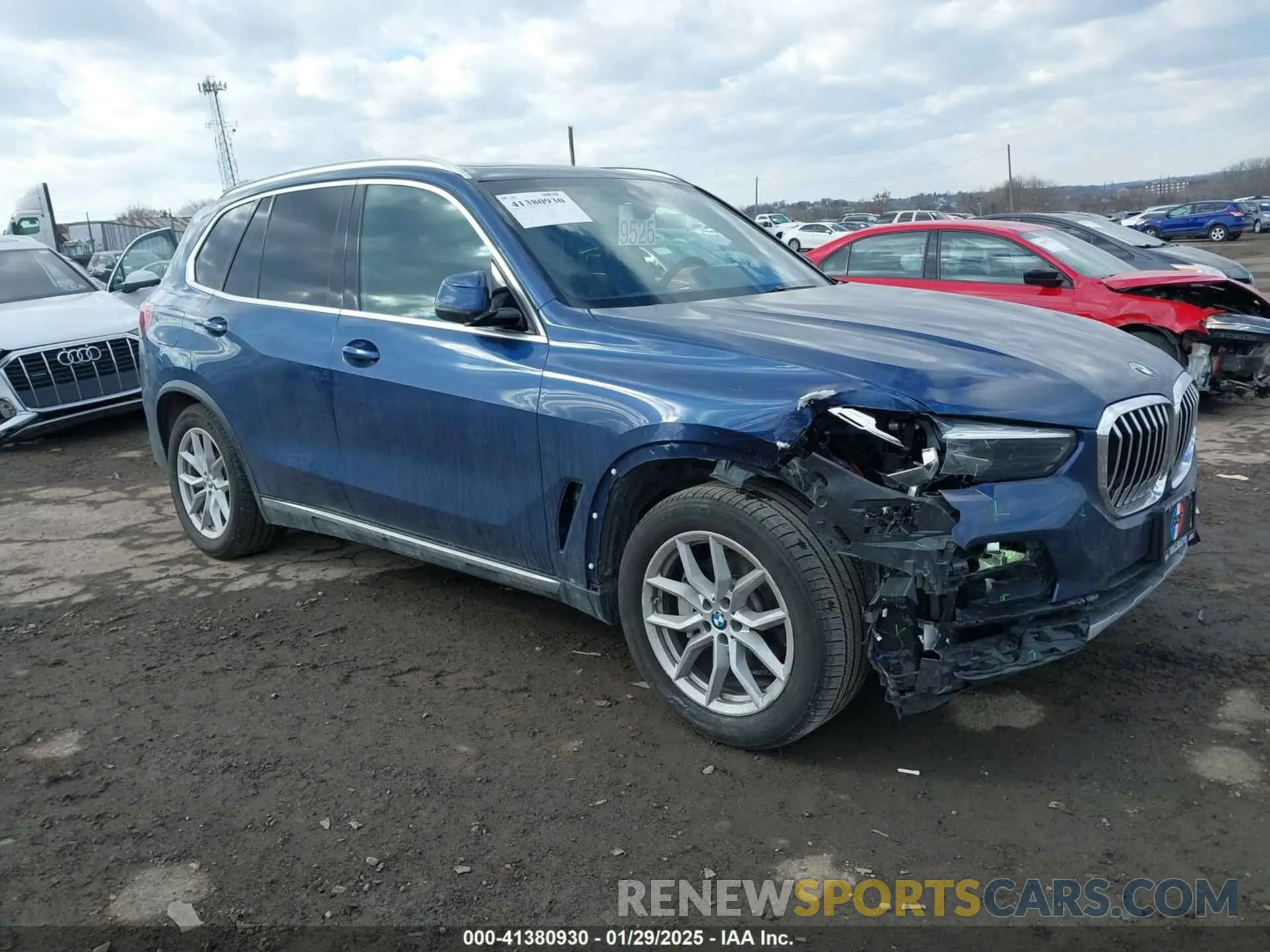 1 fotografías del automóvil dañado 5UXCR6C52KLL51411 BMW X5 2019