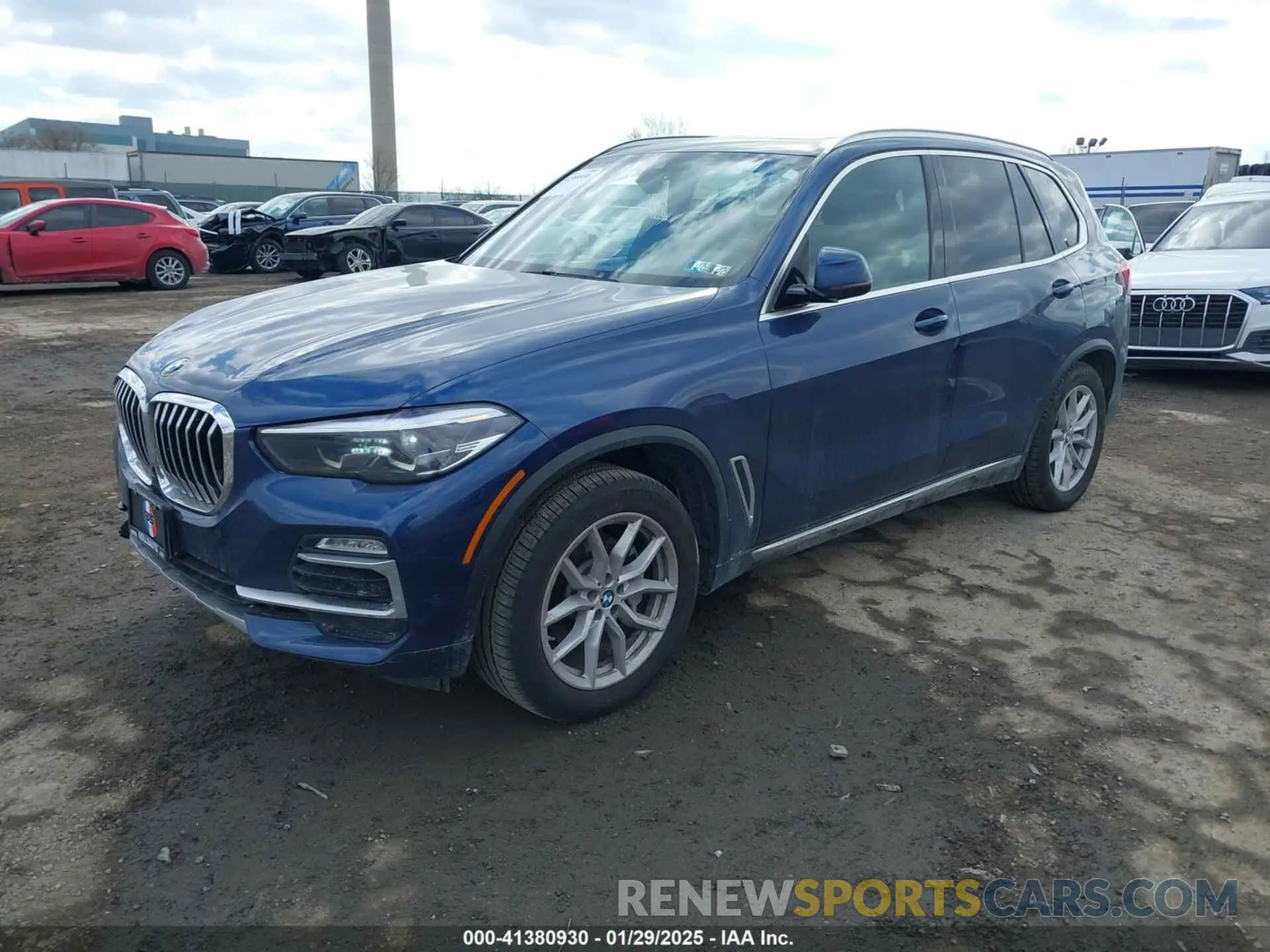 2 fotografías del automóvil dañado 5UXCR6C52KLL51411 BMW X5 2019