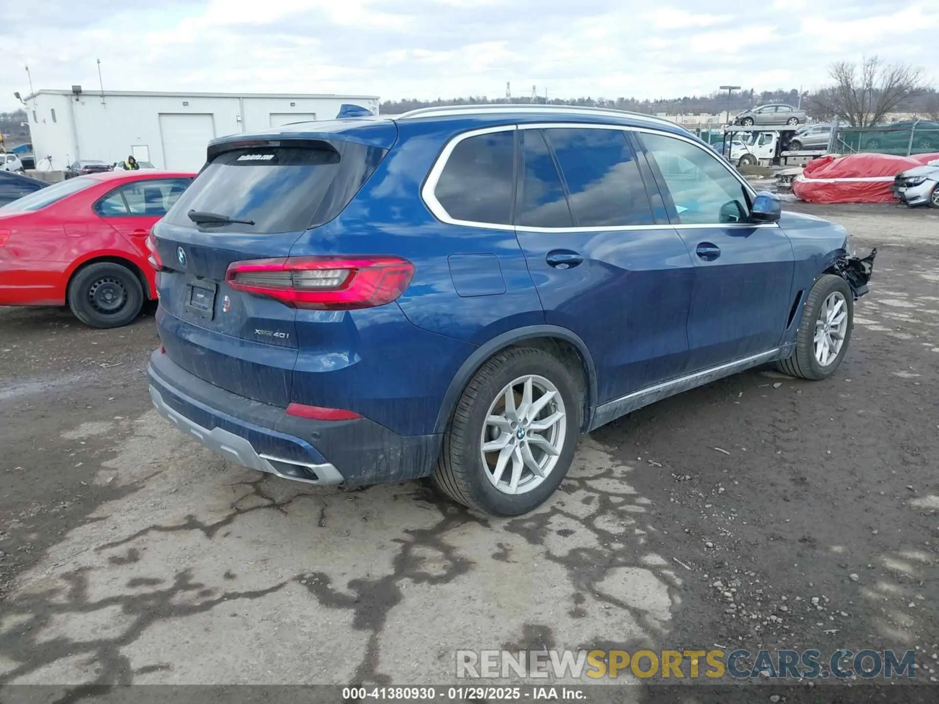 4 fotografías del automóvil dañado 5UXCR6C52KLL51411 BMW X5 2019