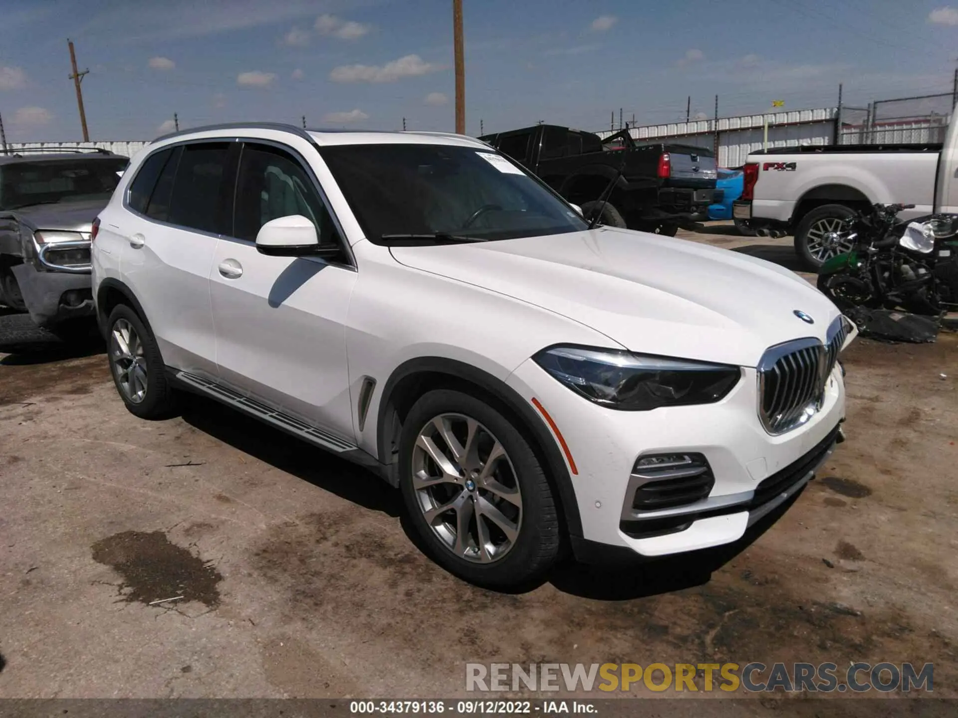 1 fotografías del automóvil dañado 5UXCR6C53KLK79781 BMW X5 2019