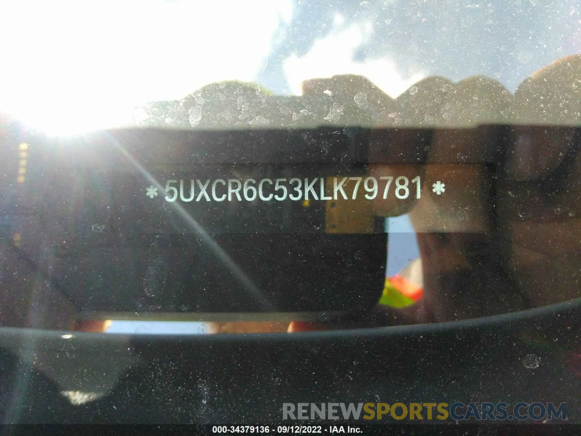 9 fotografías del automóvil dañado 5UXCR6C53KLK79781 BMW X5 2019