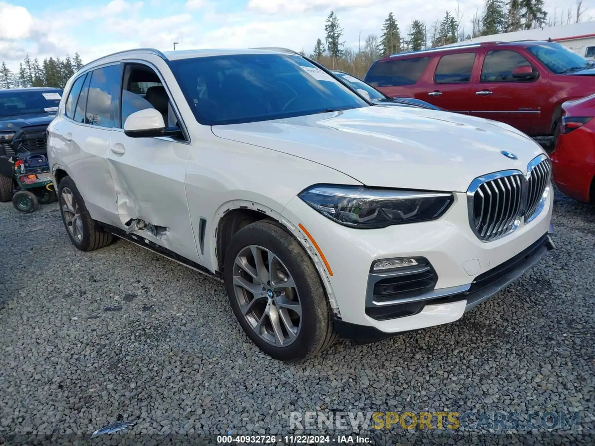 1 fotografías del automóvil dañado 5UXCR6C53KLL04050 BMW X5 2019