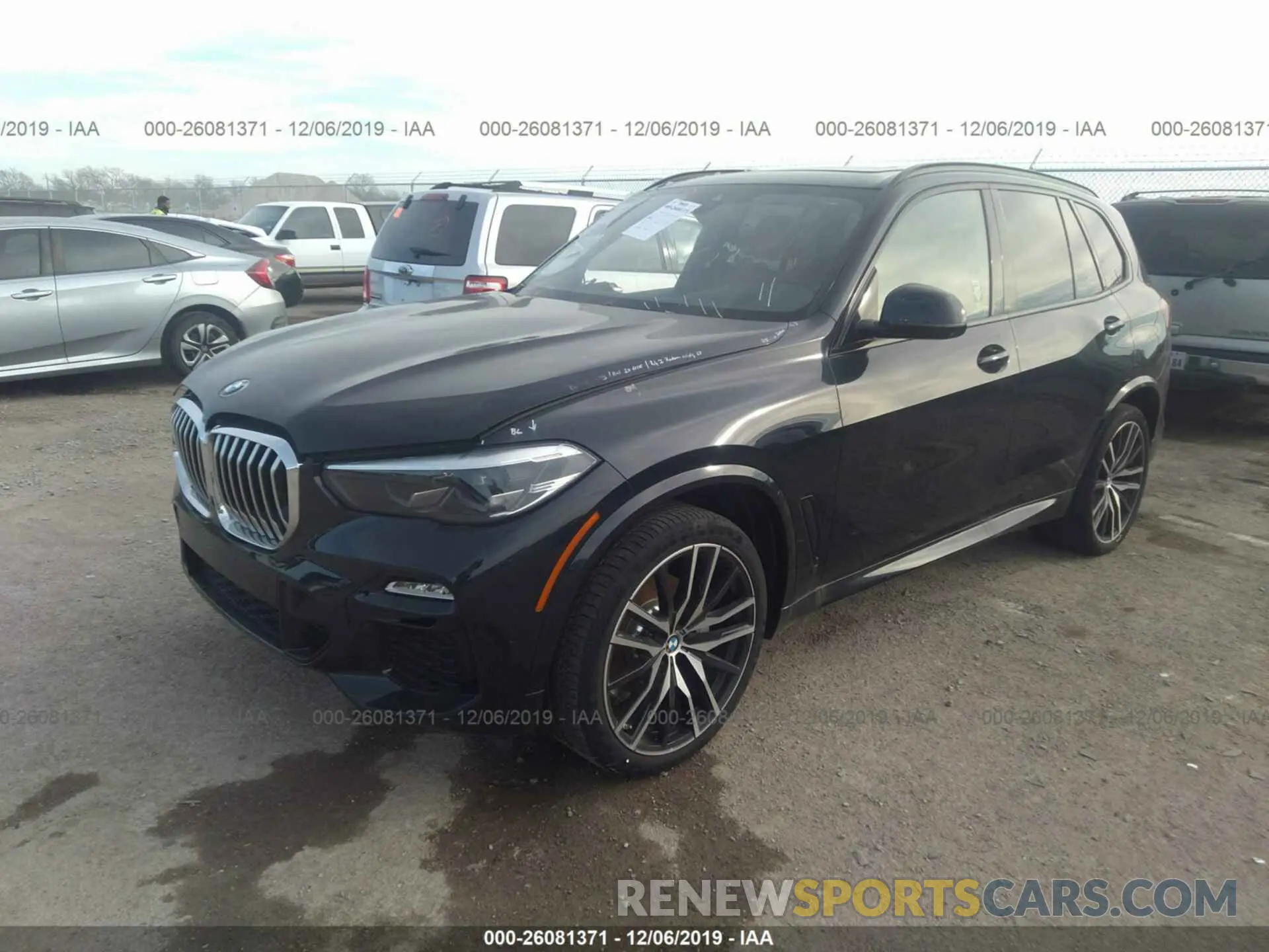 2 fotografías del automóvil dañado 5UXCR6C53KLL24234 BMW X5 2019