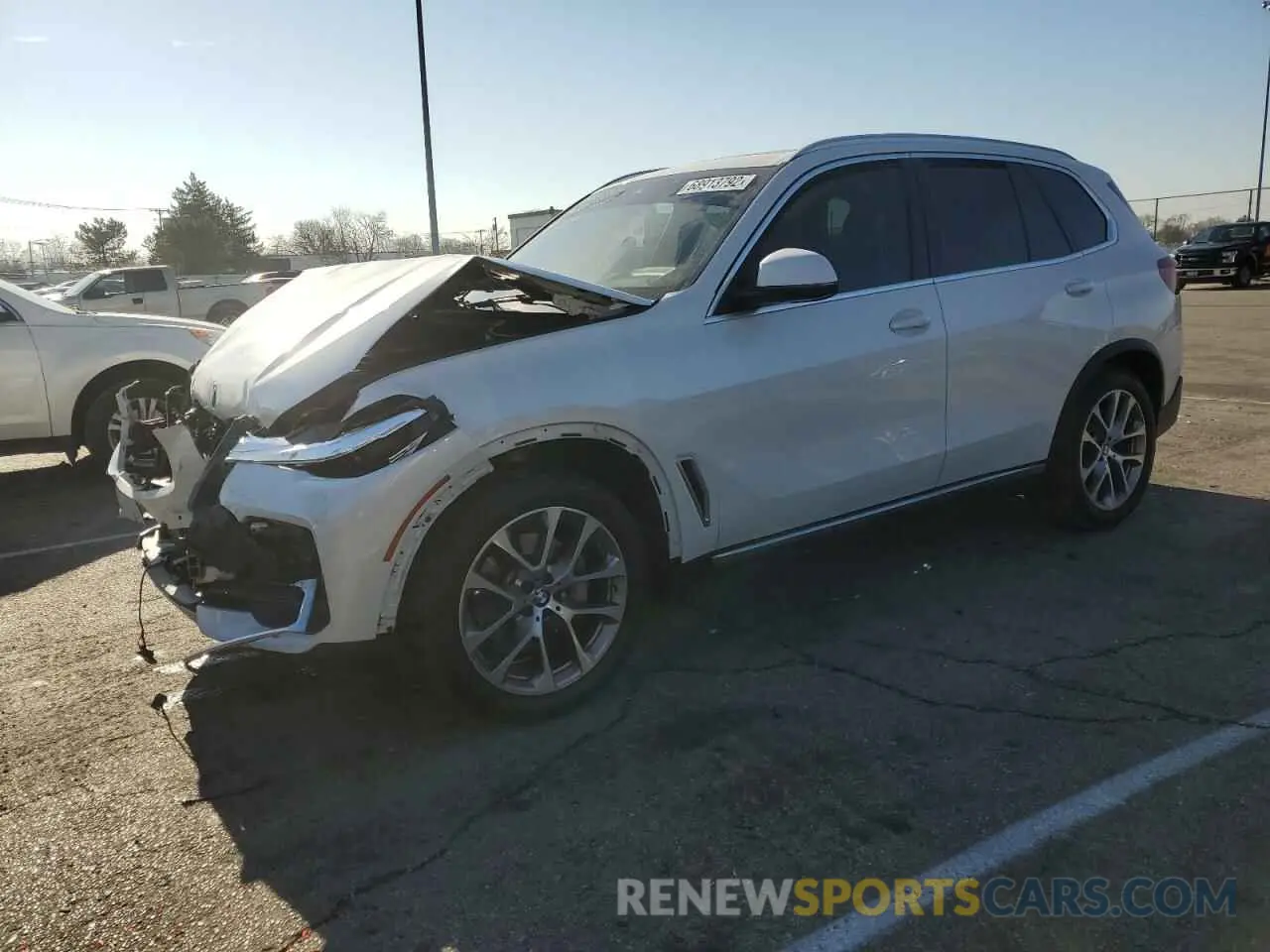 1 fotografías del automóvil dañado 5UXCR6C53KLL34259 BMW X5 2019