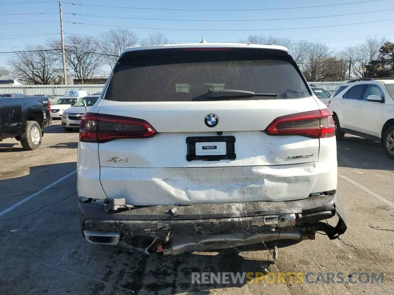6 fotografías del automóvil dañado 5UXCR6C53KLL34259 BMW X5 2019