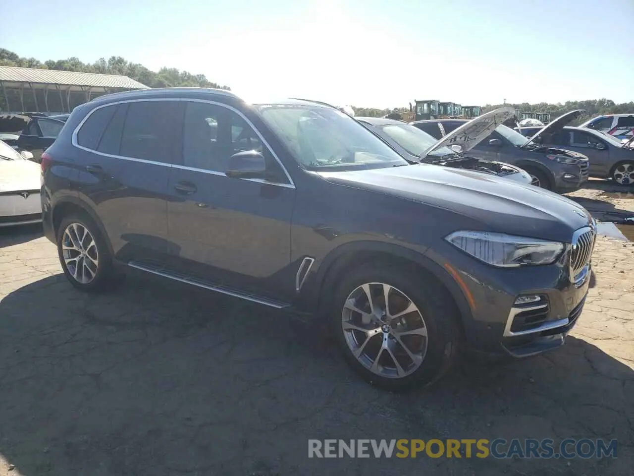 4 fotografías del automóvil dañado 5UXCR6C54KLK85573 BMW X5 2019