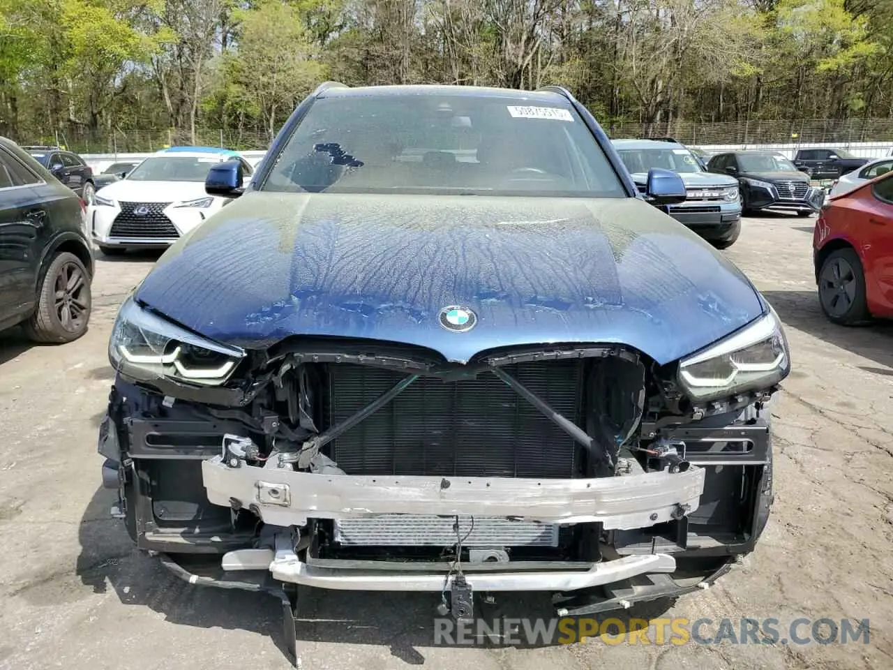 5 fotografías del automóvil dañado 5UXCR6C54KLL10598 BMW X5 2019
