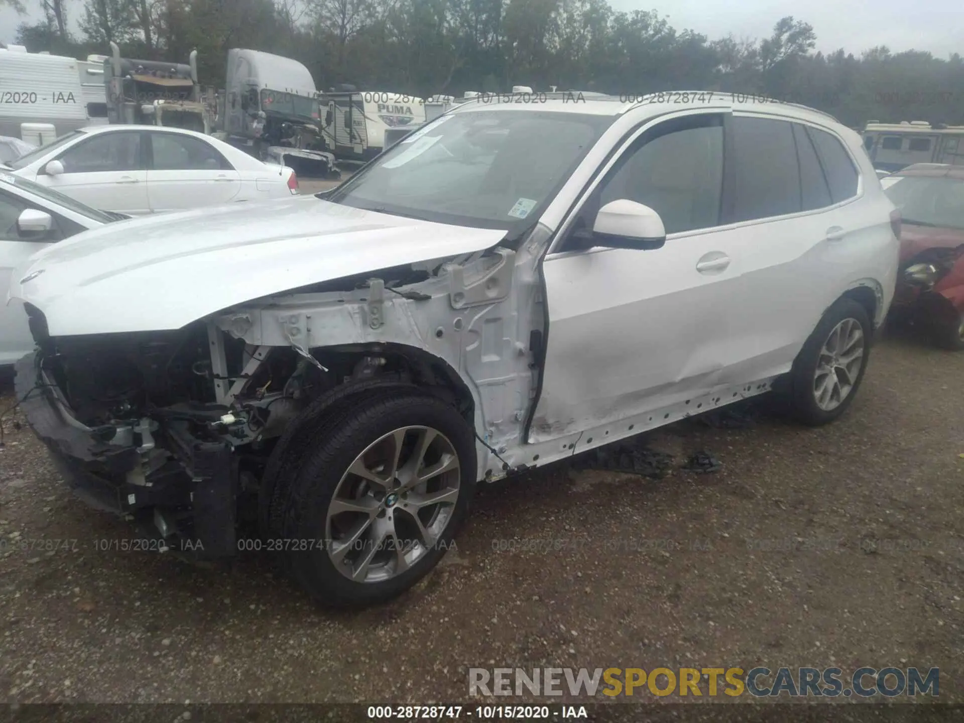 2 fotografías del automóvil dañado 5UXCR6C54KLL21388 BMW X5 2019