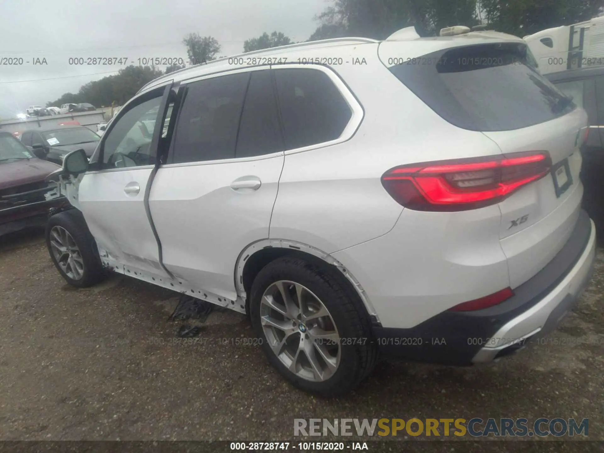 3 fotografías del automóvil dañado 5UXCR6C54KLL21388 BMW X5 2019