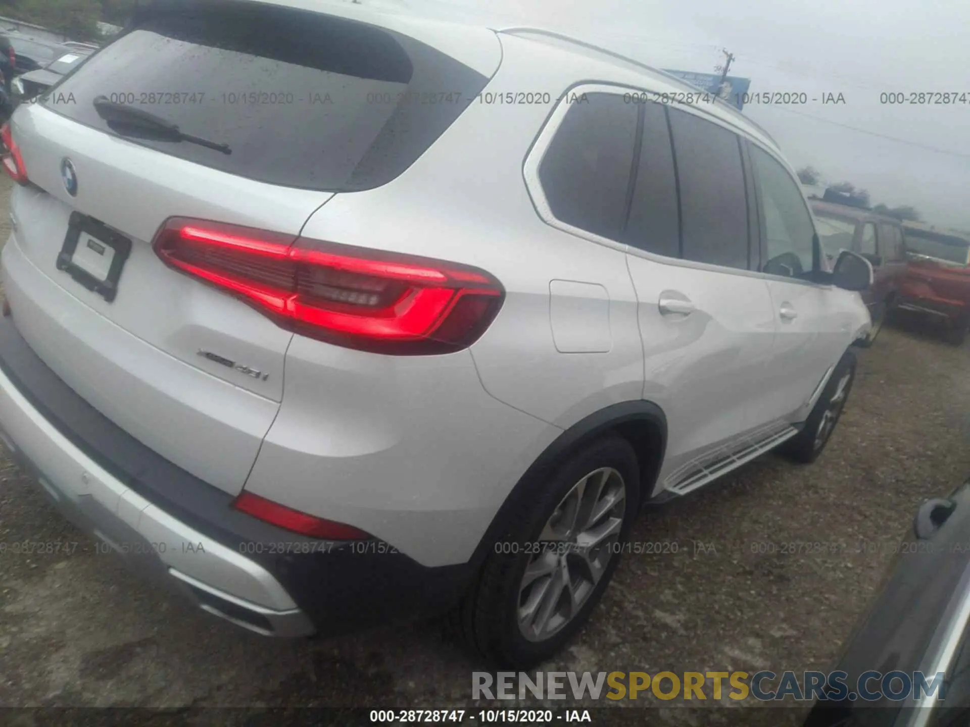 4 fotografías del automóvil dañado 5UXCR6C54KLL21388 BMW X5 2019