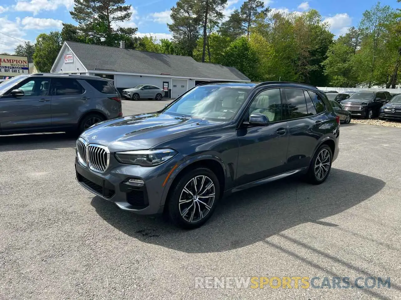 1 fotografías del automóvil dañado 5UXCR6C54KLL25599 BMW X5 2019