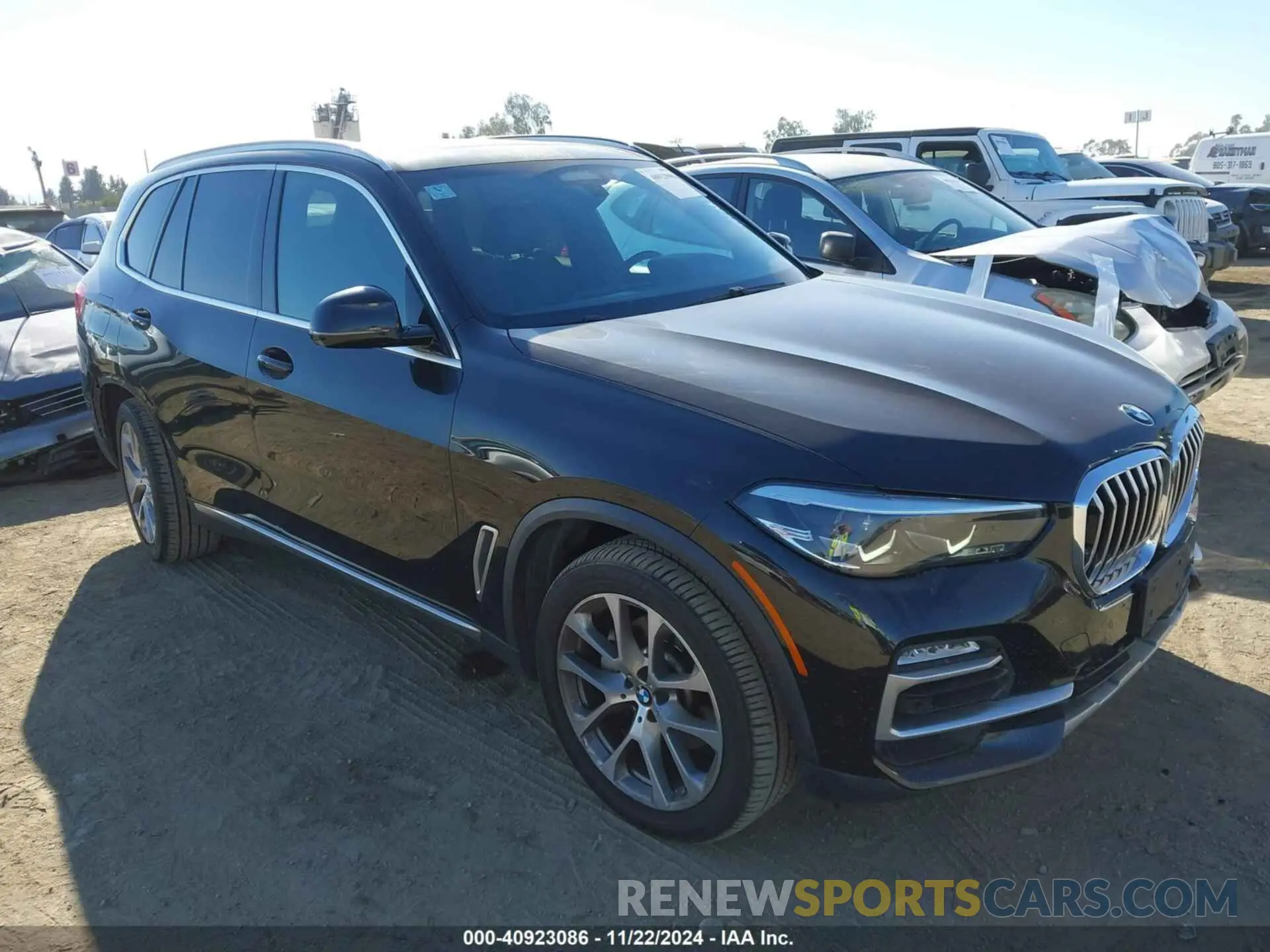 1 fotografías del automóvil dañado 5UXCR6C54KLL39096 BMW X5 2019