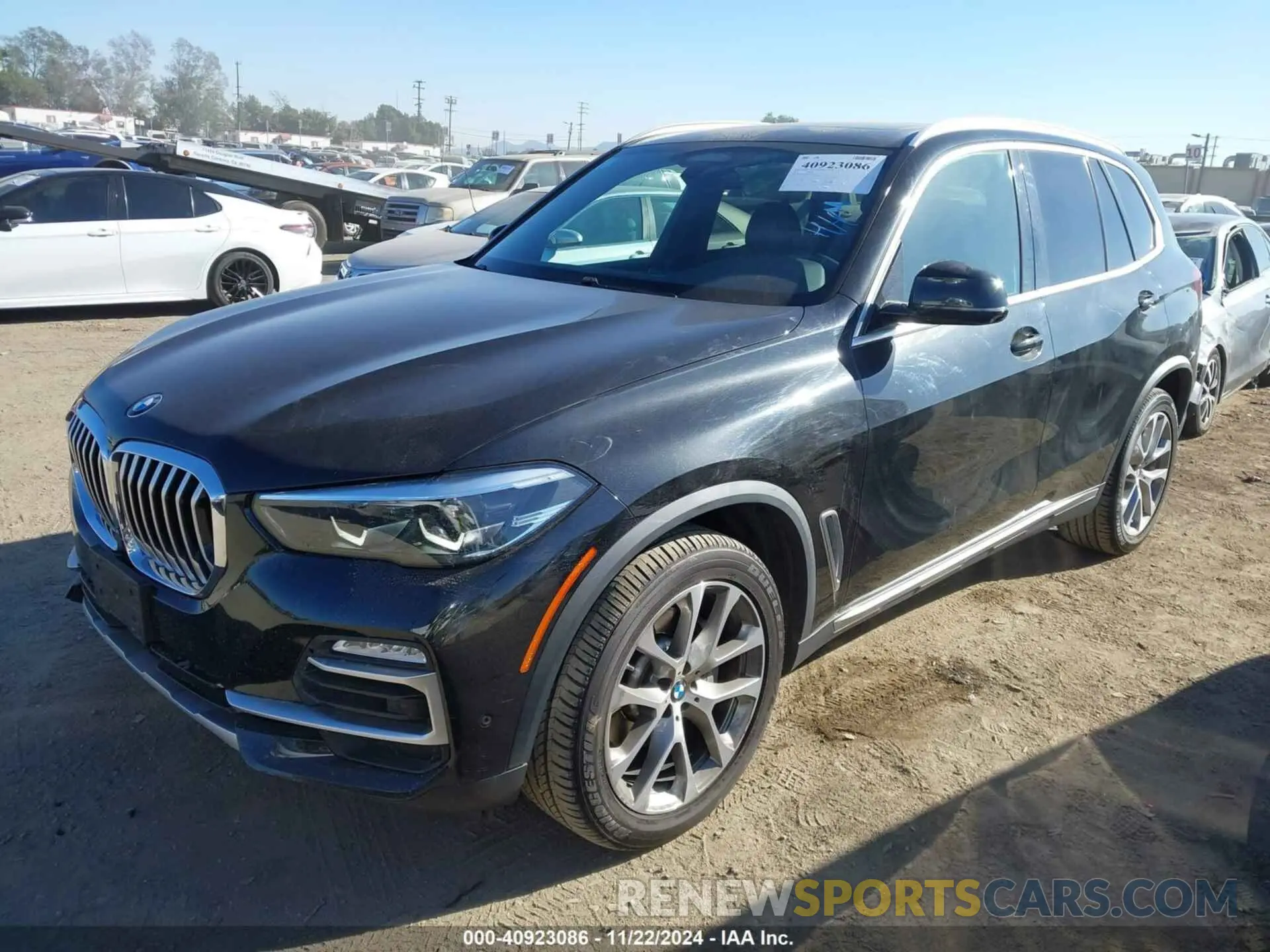 2 fotografías del automóvil dañado 5UXCR6C54KLL39096 BMW X5 2019