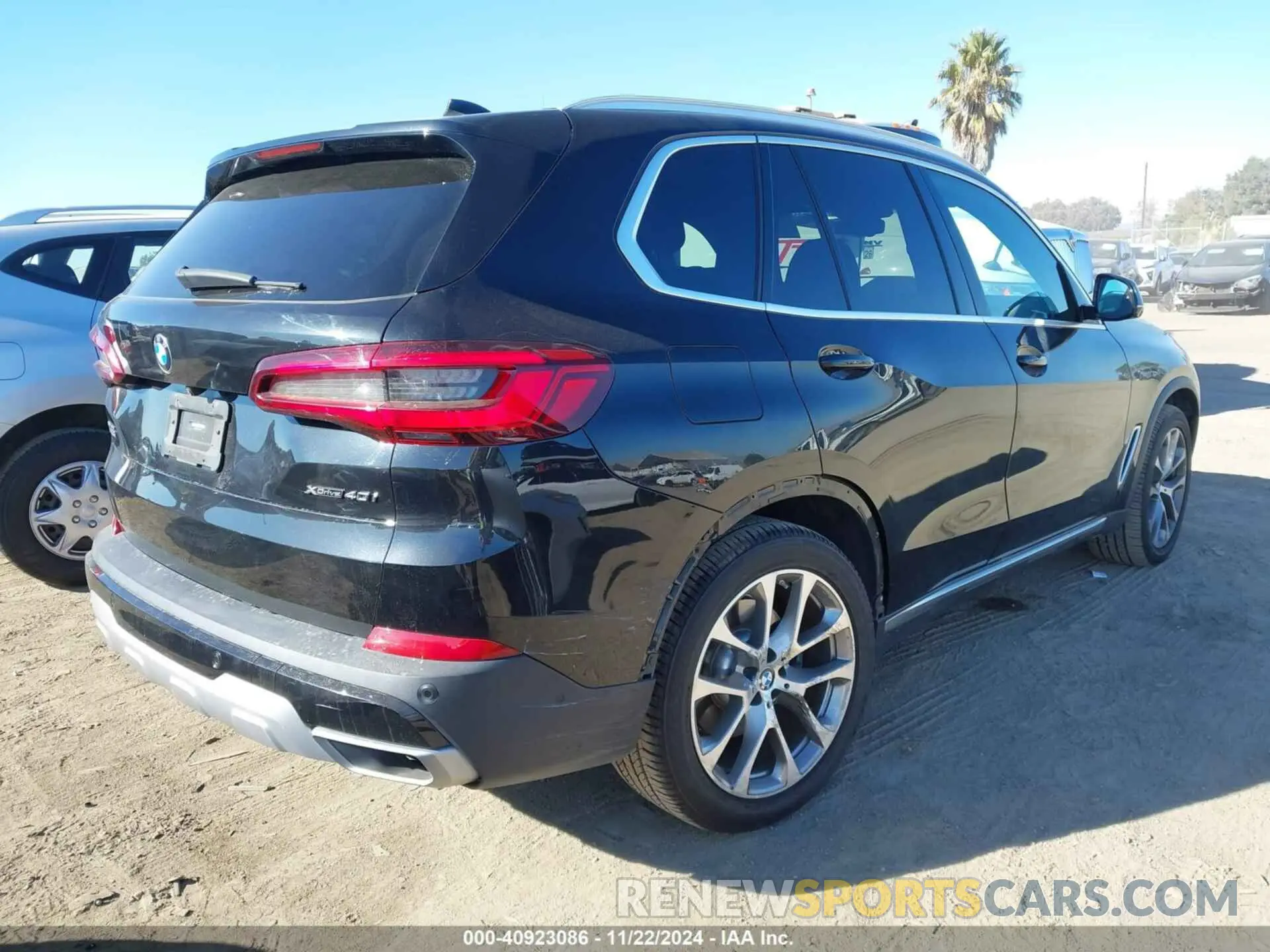 4 fotografías del automóvil dañado 5UXCR6C54KLL39096 BMW X5 2019