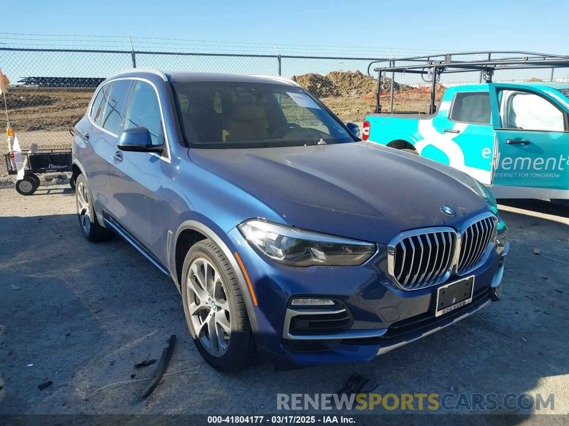 1 fotografías del automóvil dañado 5UXCR6C55KLK86618 BMW X5 2019