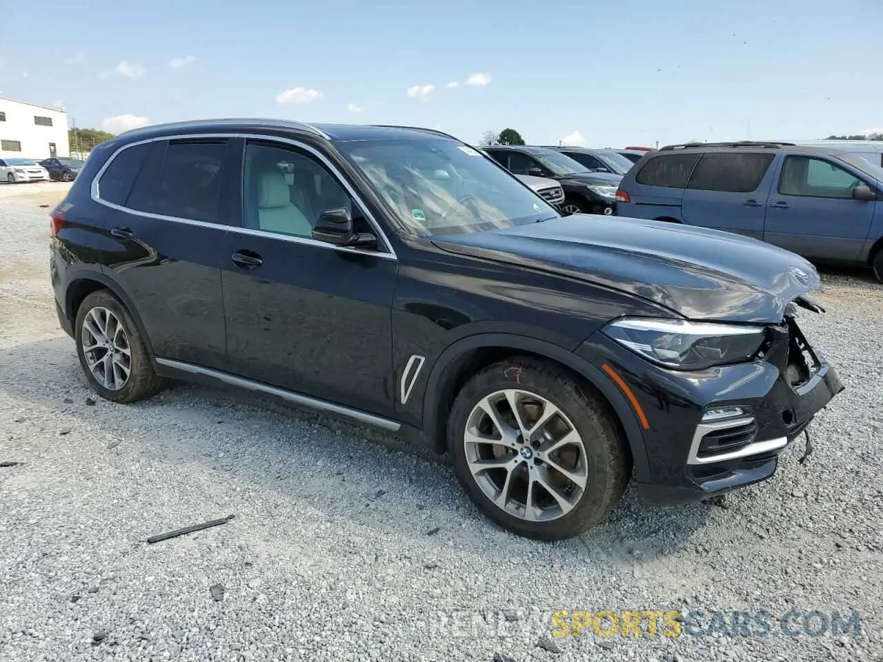 4 fotografías del automóvil dañado 5UXCR6C55KLL03868 BMW X5 2019