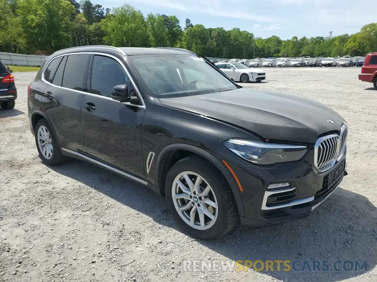 4 fotografías del automóvil dañado 5UXCR6C55KLL13736 BMW X5 2019