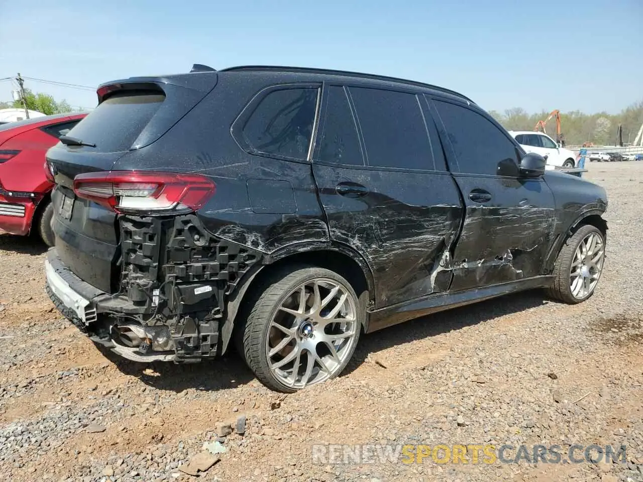 3 fotografías del automóvil dañado 5UXCR6C55KLL34585 BMW X5 2019