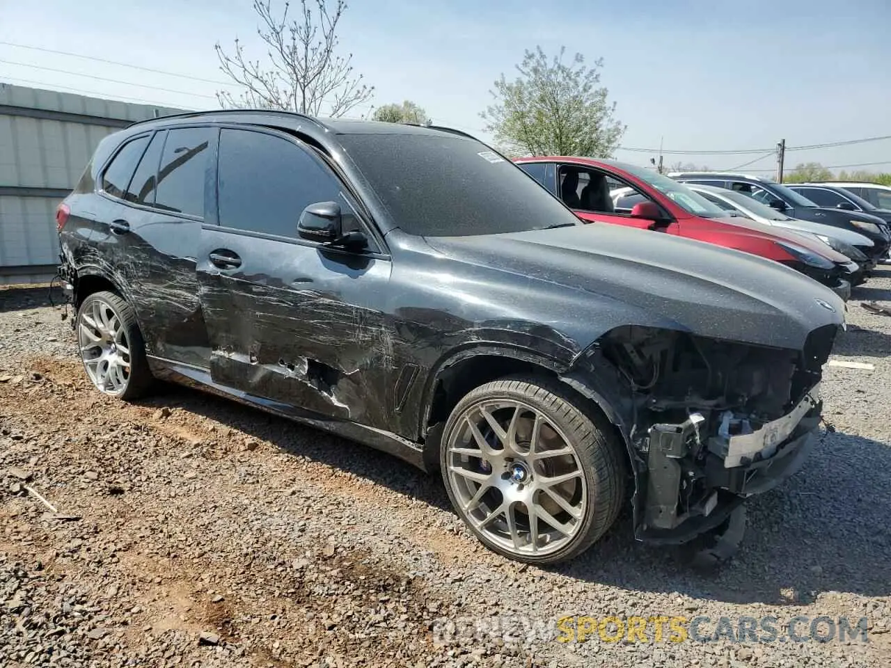4 fotografías del automóvil dañado 5UXCR6C55KLL34585 BMW X5 2019