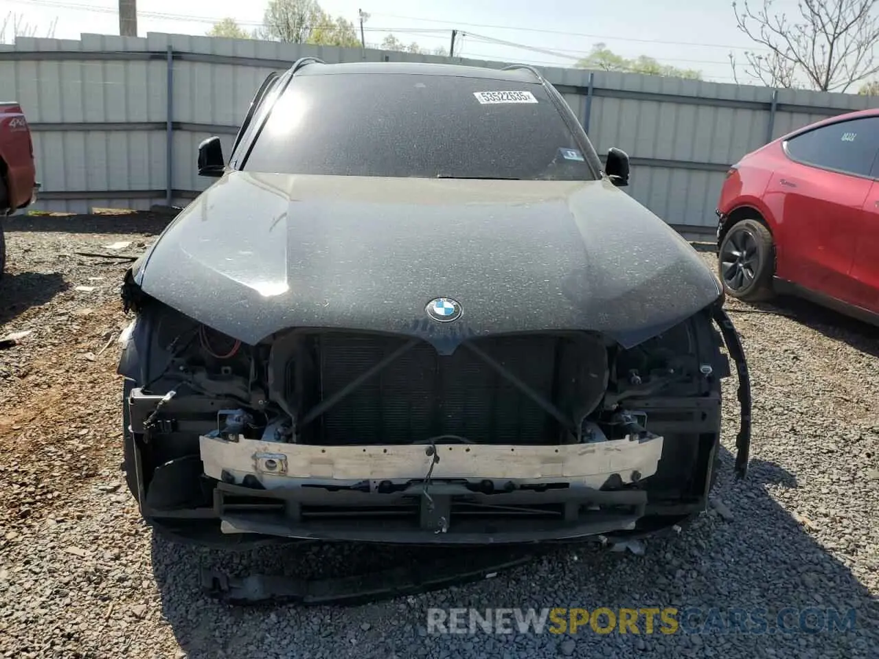 5 fotografías del automóvil dañado 5UXCR6C55KLL34585 BMW X5 2019