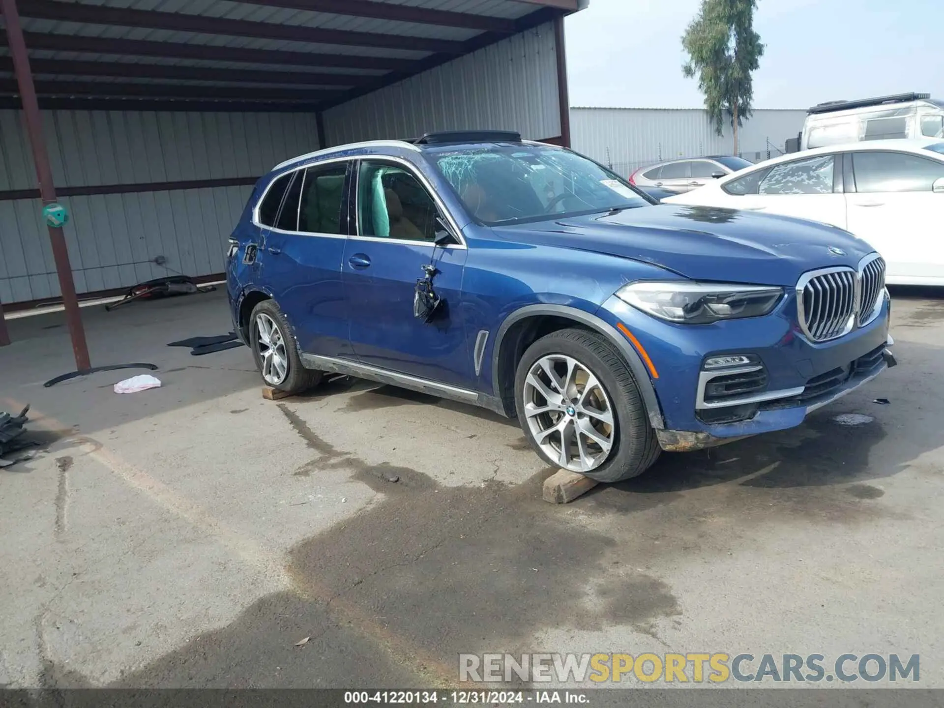 1 fotografías del automóvil dañado 5UXCR6C55KLL51287 BMW X5 2019