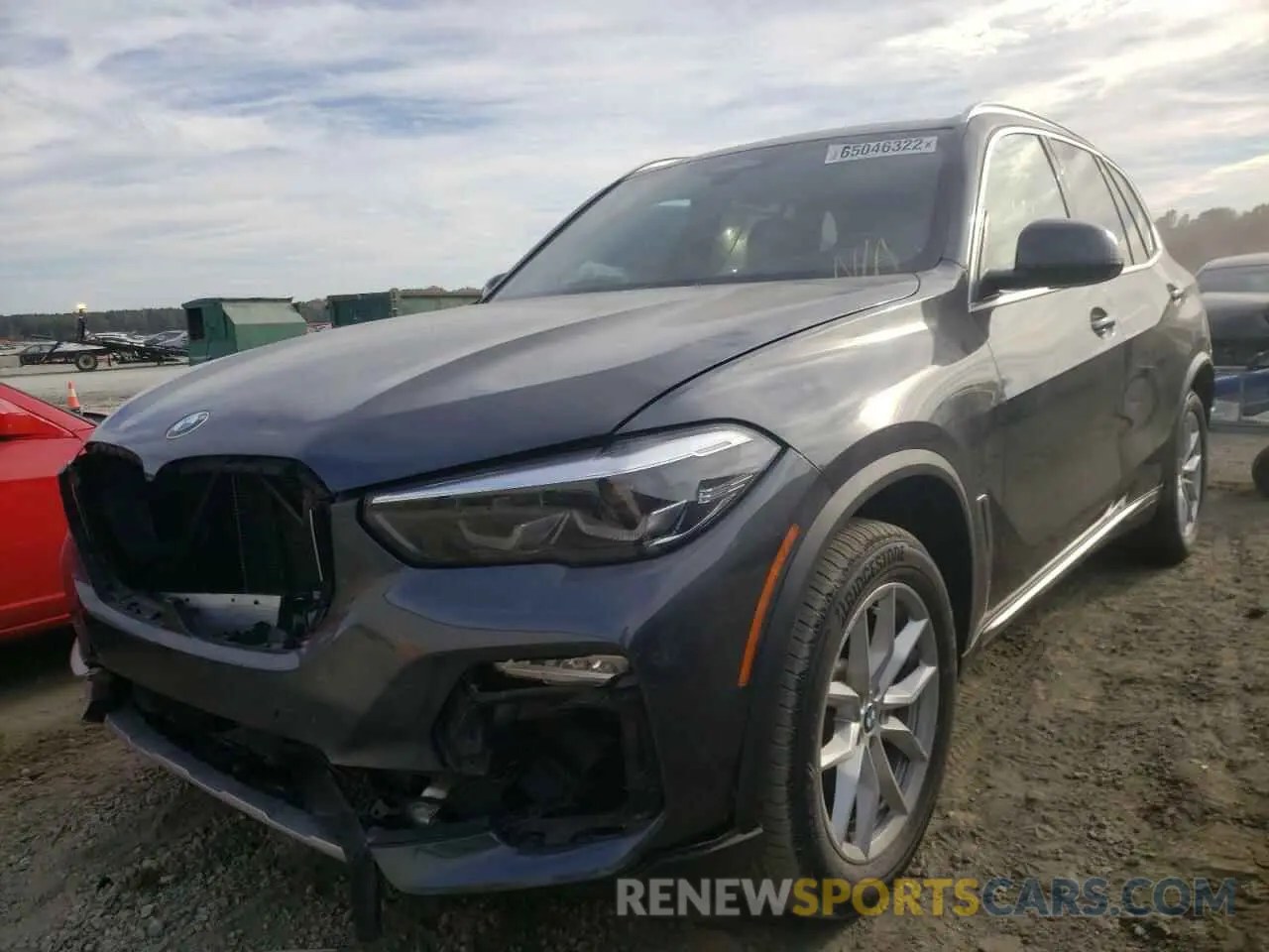2 fotografías del automóvil dañado 5UXCR6C55KLL51712 BMW X5 2019