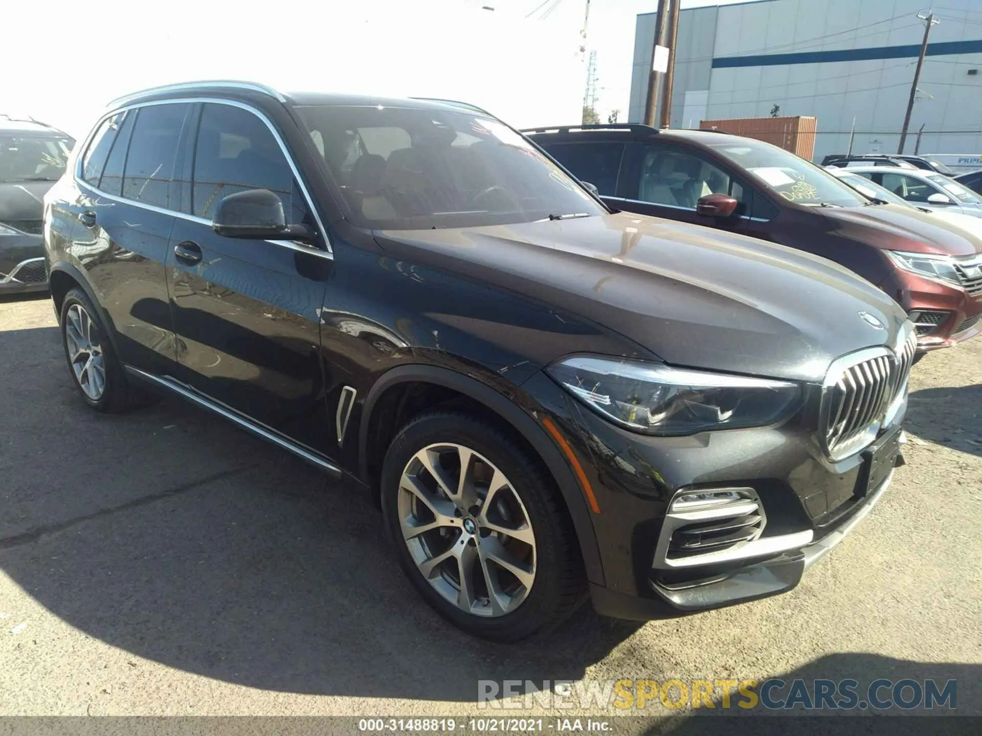 1 fotografías del automóvil dañado 5UXCR6C57KLL52750 BMW X5 2019