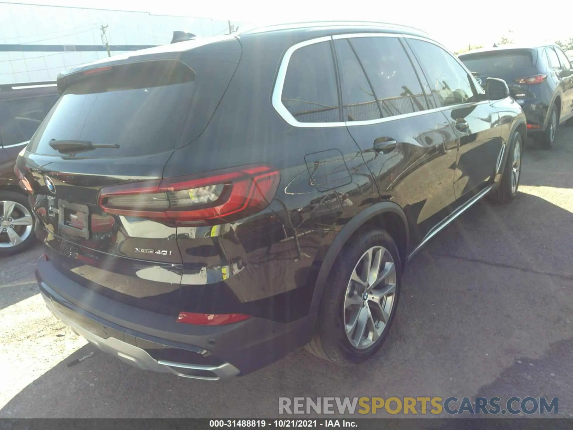 4 fotografías del automóvil dañado 5UXCR6C57KLL52750 BMW X5 2019