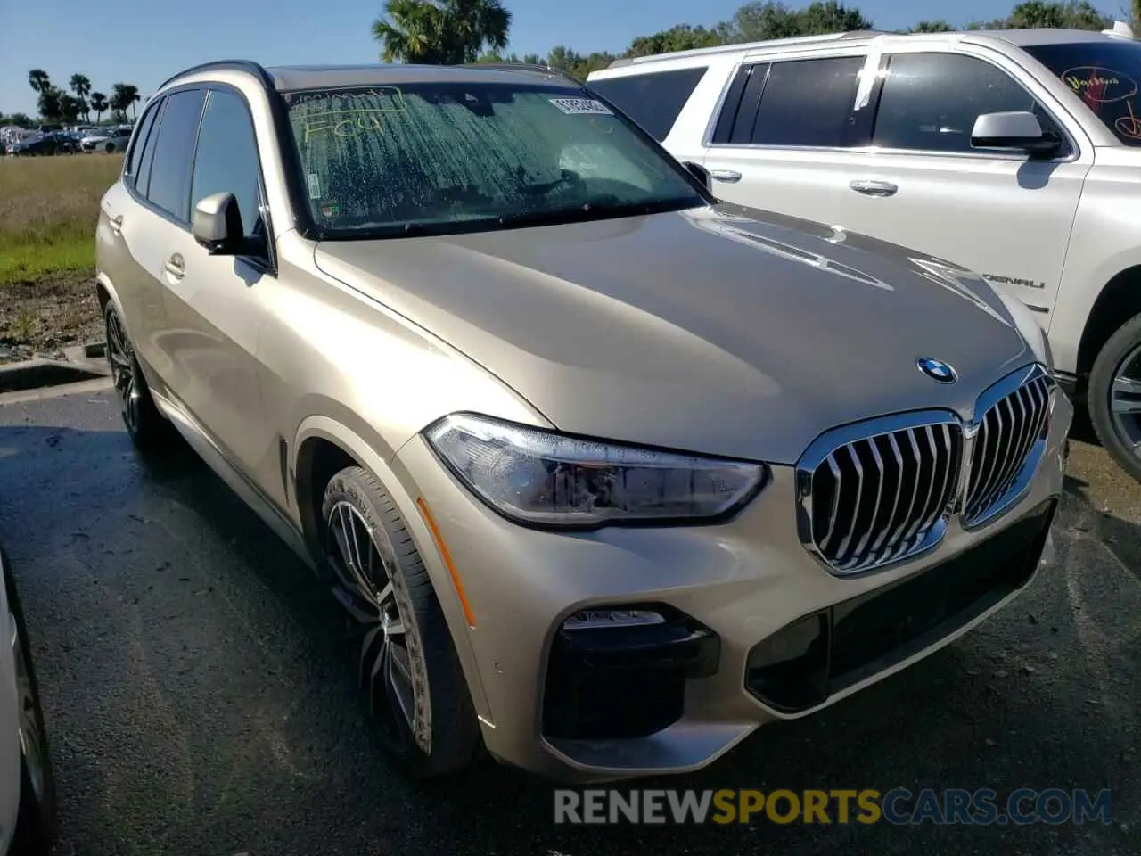1 fotografías del automóvil dañado 5UXCR6C58KLL12788 BMW X5 2019