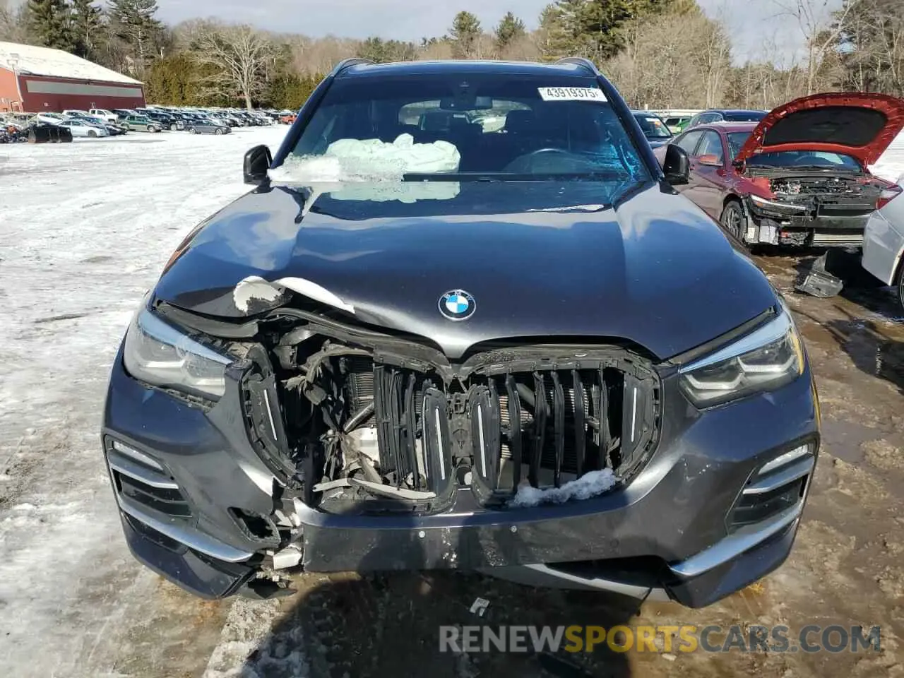 5 fotografías del automóvil dañado 5UXCR6C58KLL37660 BMW X5 2019