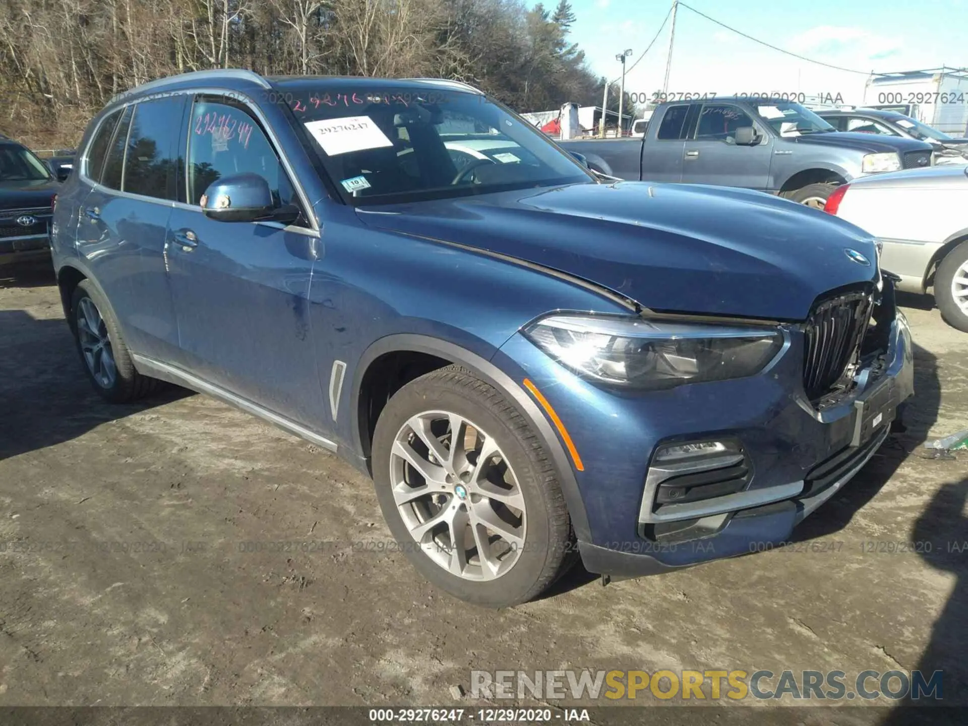 1 fotografías del automóvil dañado 5UXCR6C58KLL39912 BMW X5 2019