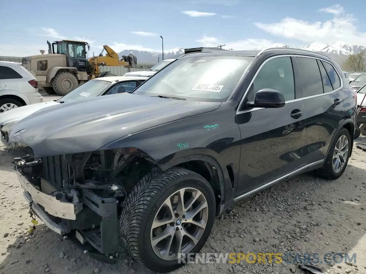 1 fotografías del automóvil dañado 5UXCR6C58KLL61618 BMW X5 2019