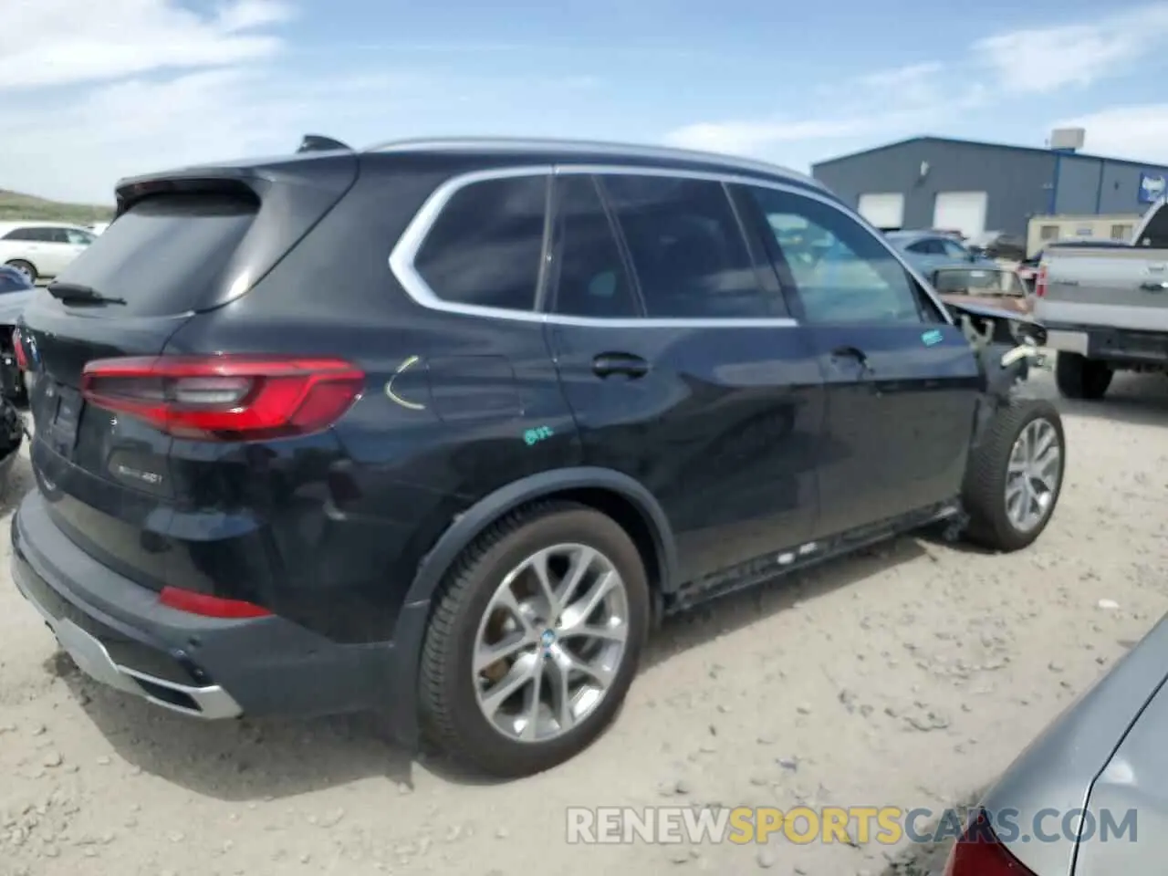 3 fotografías del automóvil dañado 5UXCR6C58KLL61618 BMW X5 2019